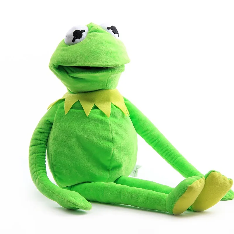 40/60 Cm Kermit Plush Toy Kawaii Frog Animal Throw Pillow For Kids