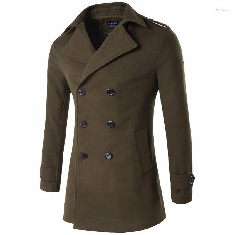 Erkek trençkotları sonbahar kışlık ceket erkekler mont erkek gündelik üstleri rüzgar kırıcı erkek uzun ceket erkek palto abrigo hombre viol22