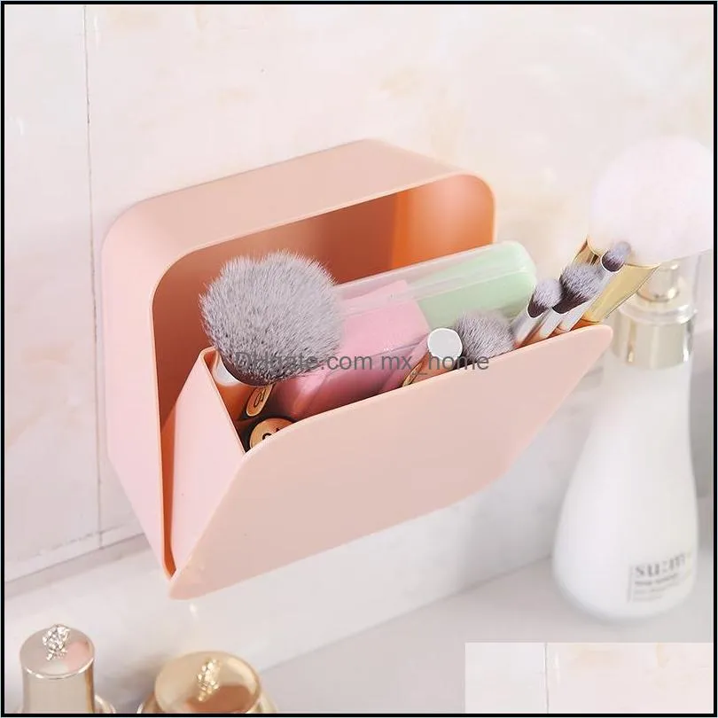 waterproof organizer makeup holder bathroom storage organization switch box container drawer home storage tool pab15109