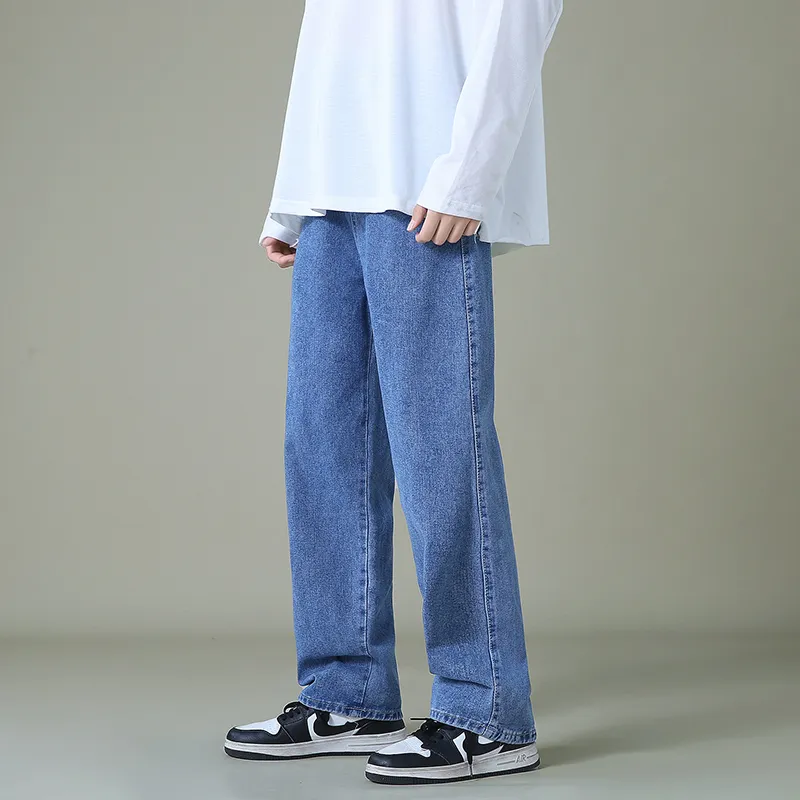 Look Like Jeans Mens Blue Jean Pajama Pants Mens Wide Leg