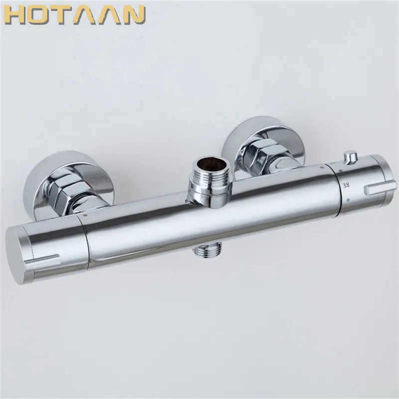 Miscelatore termostatico per bagno in rame di alta qualità arrivo Miscelatore per vasca da bagno Inelligent valvola termostatica 201105