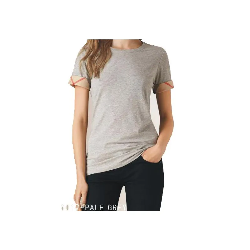 2022 Designers Mulheres blusas camiseta Tartan Modas xadrezas impressas famosas marca de manga curta shorts bordados tee l múltiplo 13 cores tamanho s-xxl no atacado top