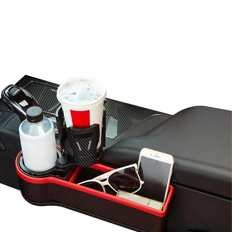Organizador de automóviles Asiento lateral Drop Sdreb Gap Filler Consola Almacenamiento de bolsillo Liquidación duradera