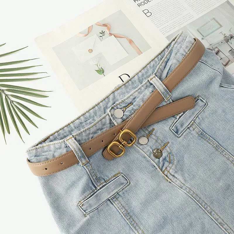 Ceintures Femmes Ceinture En Cuir Femme Sangle Noir Marron Dames Robe Filles Pantalon Jean Taille Ceinture Femme Riem 2022Ceintures Fred22