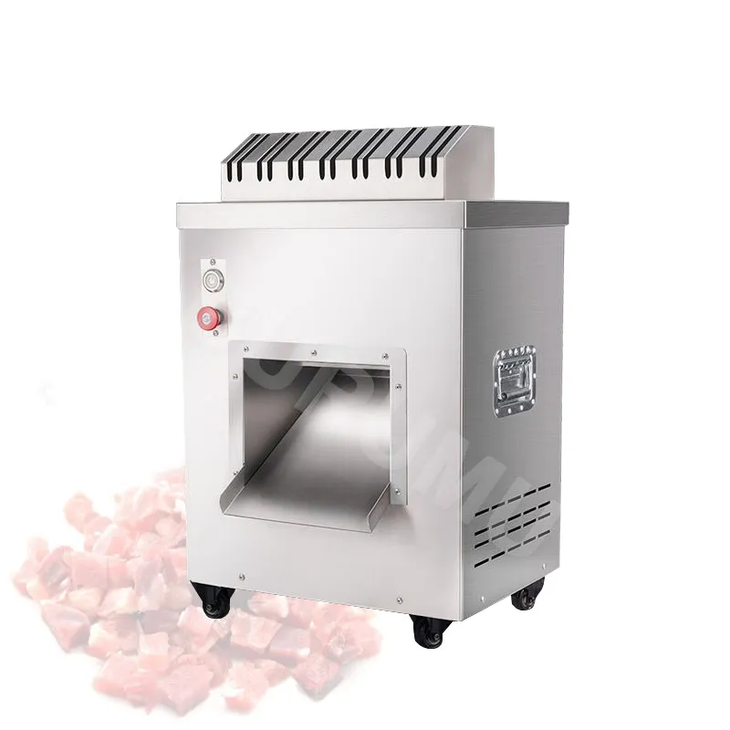 Kommerzielle automatische Frischfleisch-Schneidemaschine, Pfeffer-Schweineohren-Shredder