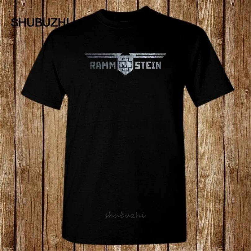 Ramstein Germany Metal Band футболка размер S-5XL Cotton Tshirt Men Men Summer Fashion футболка Euro Size 220423