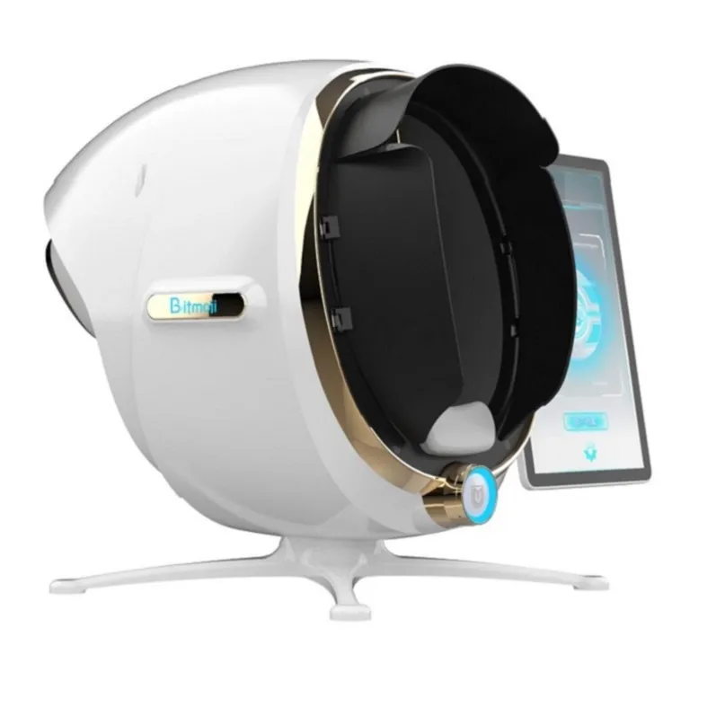 CBS Yazılımı ile En Yeni 3D Cilt Analizörü Yüz Tarayıcı Sihirli Ayna Cilt Teşhis Sistemi Yüz Analizi