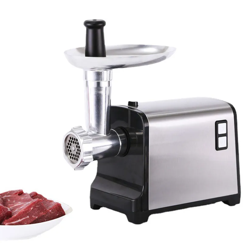 Beijamei Meat Grinders Elektrikli Sebze Kesici Salata Makinesi Havuç Salatalık Dilimleyici Kırılmış Ev 4'ü 1 arada Sosis Maker Mincer