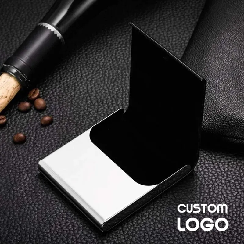 Customized Leather Cigarette Personalized Laser Engraved Personality GIft Cigaret Capacity Storage Container Case 220707