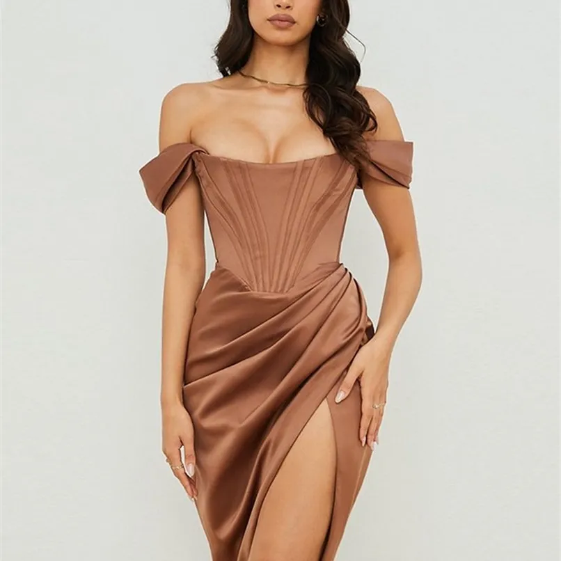 Arrivées Satin Dres de haute qualité