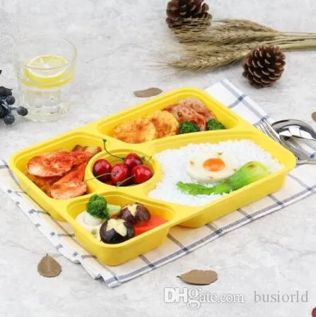 Free shipment Food grade PP material take away food packing boxes high quality disposable bento box for restaurant