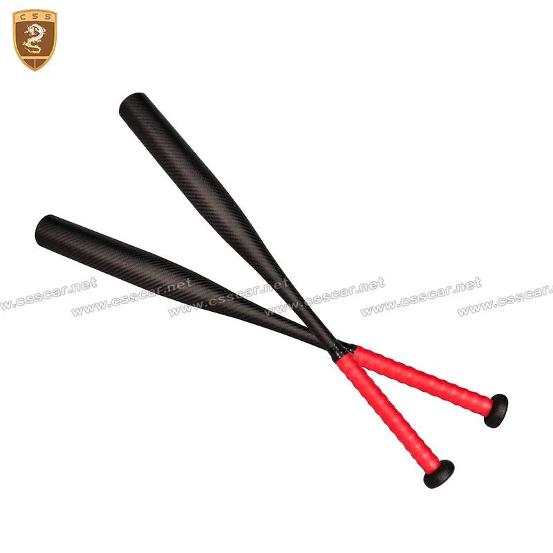 Interior Decorations Car Decoration Baseball Bat Black Dry Carbon Fiber For Entertainment Auto Parts 001025Interior DecorationsInterior