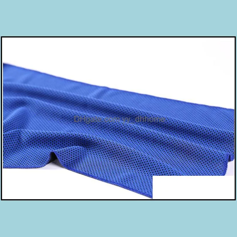 ice cold towel cooling summer anti sunstroke sports exercise cool quick dry soft breathable cooling towel sn255