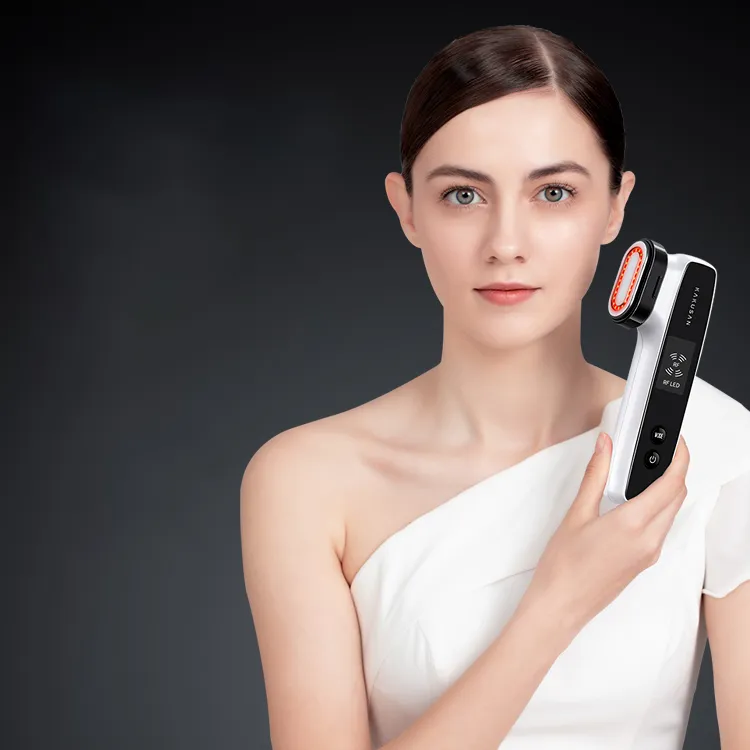 Multifunktionsgesichtsmassage Schönheitsprodukt Kakusan Marke Großhandel EMS Hot Cold Machine zu Hause Verwenden Sie persönliche Gesichtsspa -Therapie RF -Gerät