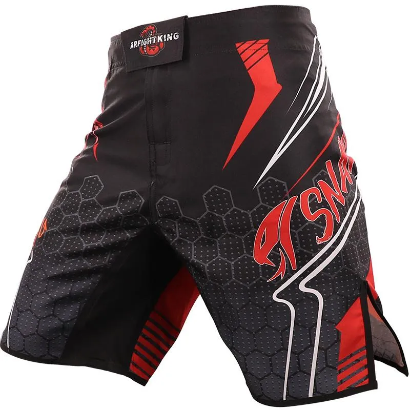 Heren shorts Muay Thai bokstrunks MMA sportteam vechtende doek kickboksen korte broek sanda vechtsporten boxeo shortsmen's