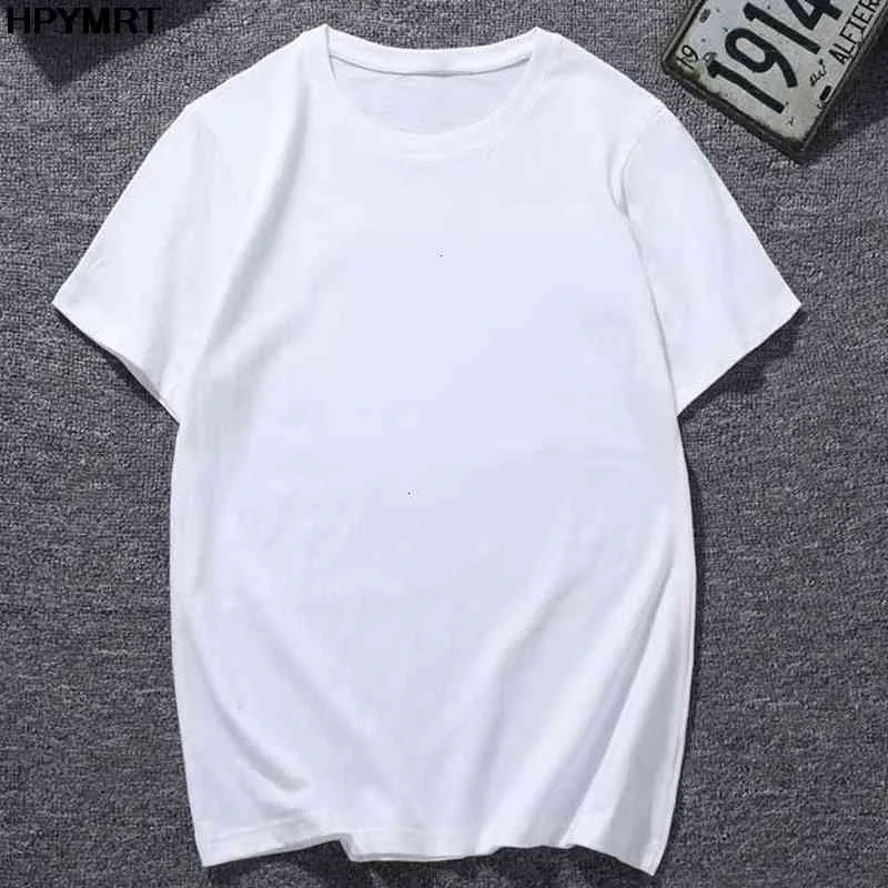 Letnie topy o krótkim rękawie TEES Men Fashion Fitness for Man White OversizeSed Unisex T-shirt W220409