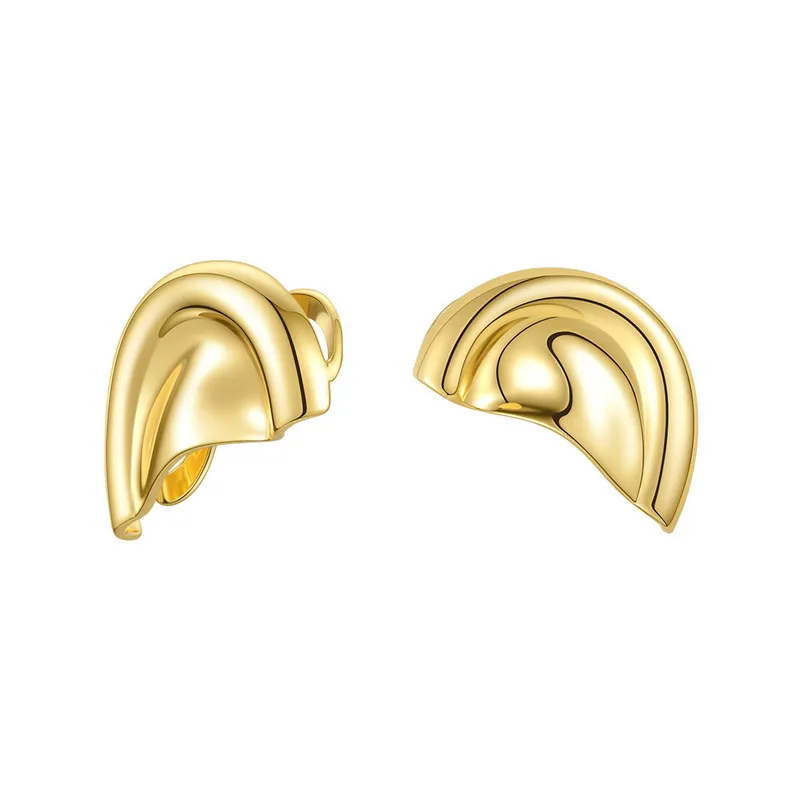 Cuff Earrings For Women Dremmy Studios 14K Gold Plated Ear Cuff...