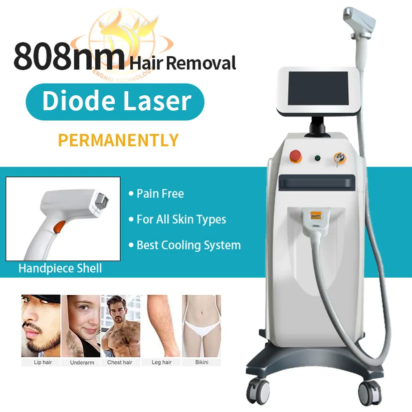 810nm Diode Laser Hårborttagningsmaskin Lazer Diodo 808NM Fast Beauty Clinic Equipment