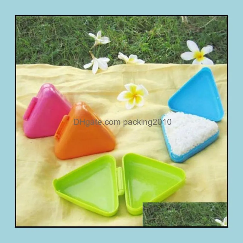 triangle sushi mold new original rice ball nice press maker kitchen tool sushi making tools yhm198-1