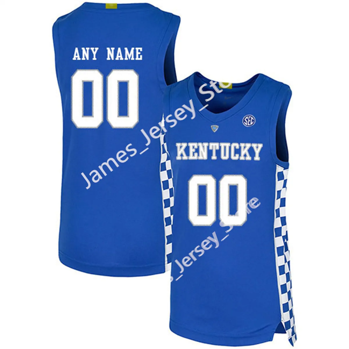 Chris Livingston Basketball Jersey Custom UK Kentucky Wildcats Stitched Polyester Basketball Jersey for Men 2024 NCAA College Wear