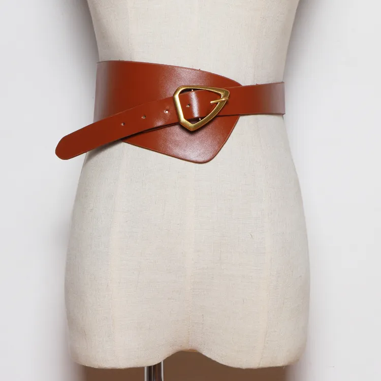 Women’s Unique Belt Gunmetal Ohm Buckle | Cool Womens Leather Belt – Obscure Belts main image 2