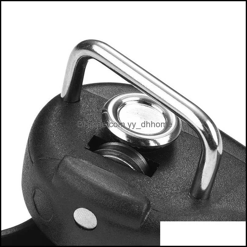 easy can opener household kitchen useful tools safety stainless steel manual professional effortless openers with turn knob paa9845