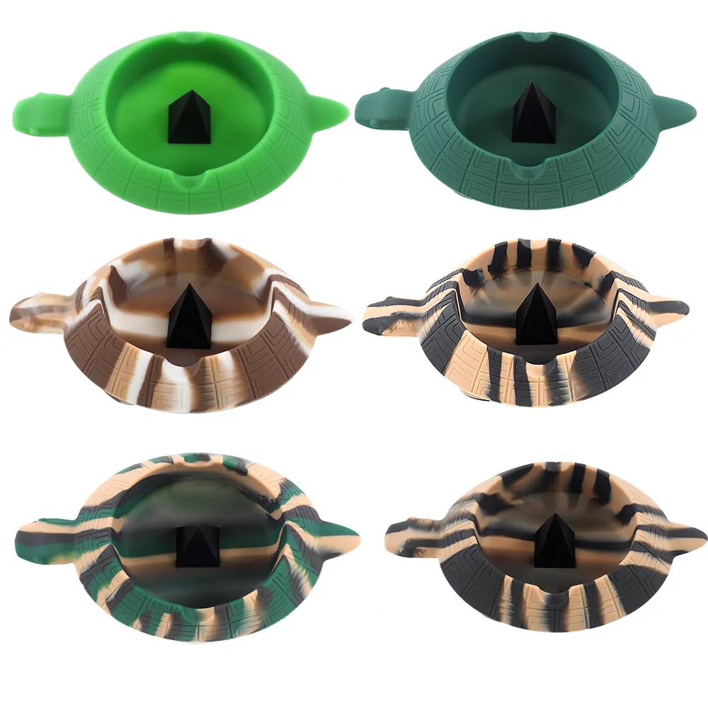 Accessoires fumeurs tortue cendriers rig smoleless silicone unique