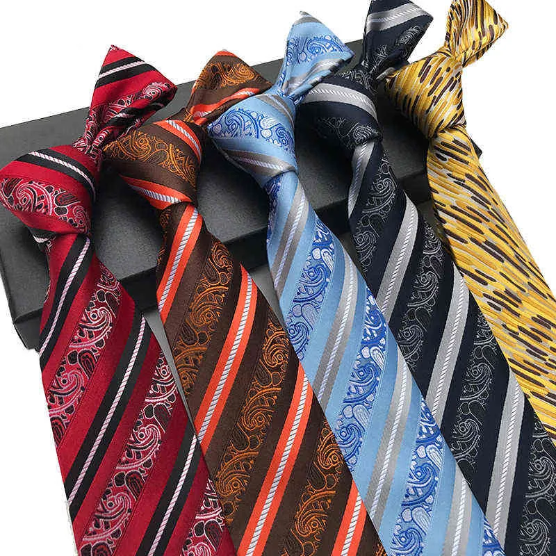 cravatta da uomo 8cm 295 Stili Cravatte di seta da uomo Moda Cravatte da uomo Cravatta da sposa fatta a mano Cravatte da lavoro Inghilterra Paisley Tie Stripes Plaid Dots Cravatta 0OF3