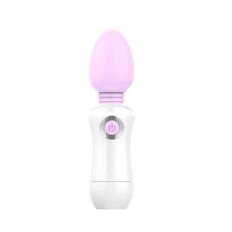 Nxy vibratori aspirazione magnetica bottiglia di ricarica Av Stick 10 frequenze massaggio in silicone stimolazione del clitoride femminile orgasmo vibrante 220610