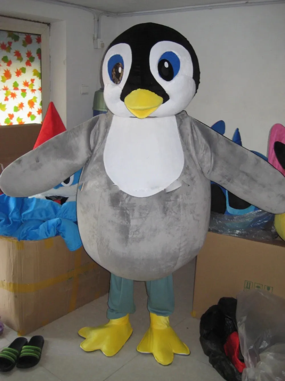 Custom Anime Bird Mascot Costume Kit For Fancy Dress And Carnival ...