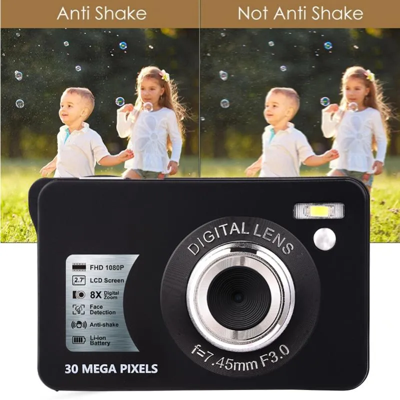 Digital Cameras 720P Video Camera Professional Camcorder 2.7 Inches 30MP High Definition ABS FHD DV CamerasDigital