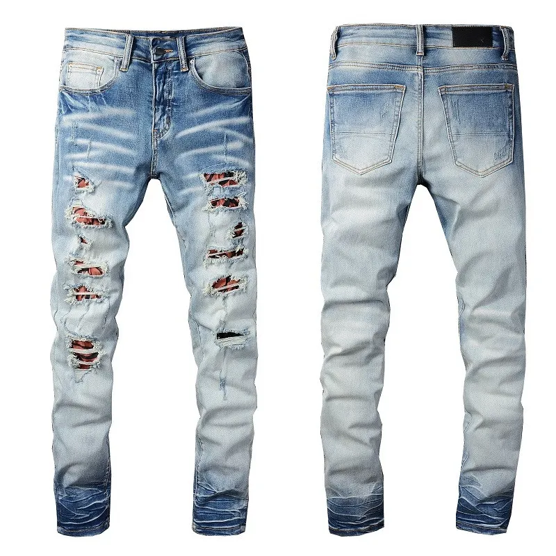 baseusclothing|Women's jeans|Casual Washed Raw Edge Ripped Straight Jeans