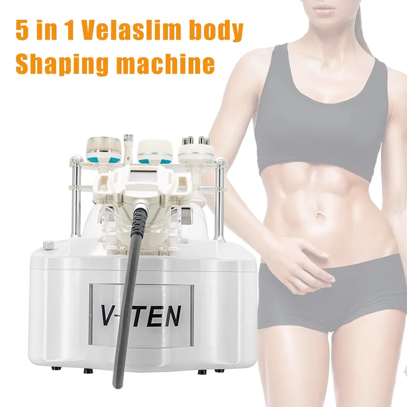 V10 vela cavitation laser rf vacuum machine infrared body slimming device ultrasonic cavitation fat loss equipment bio skin lifting machines