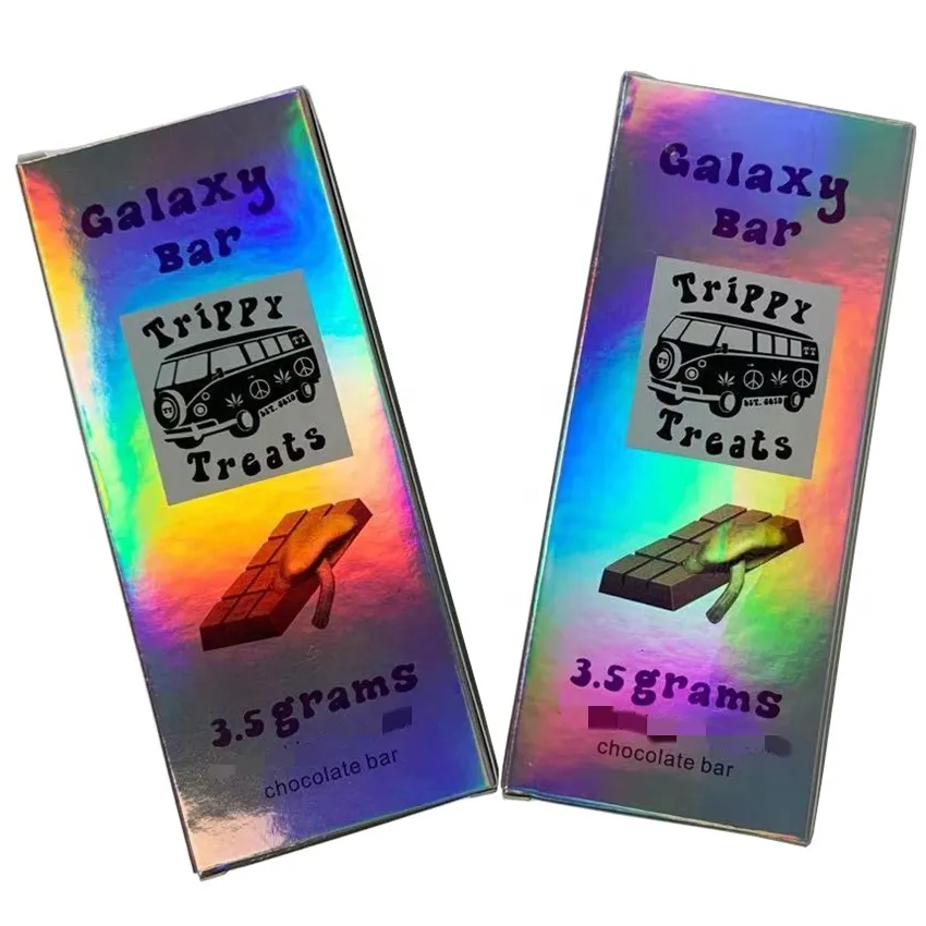 Galaxy Mushroom Bar Packaging trippy Treats 3.5g 3.5グラム