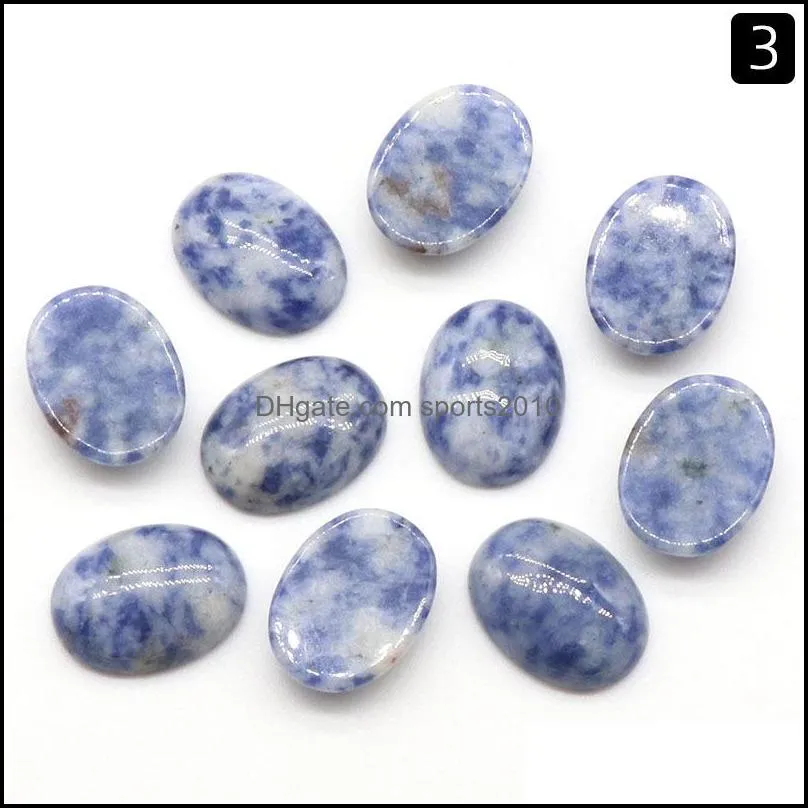 wholesale 15x20mm oval striped agate stone carving cabochon natural crystal polishing gem healing jewelry diy sports2010