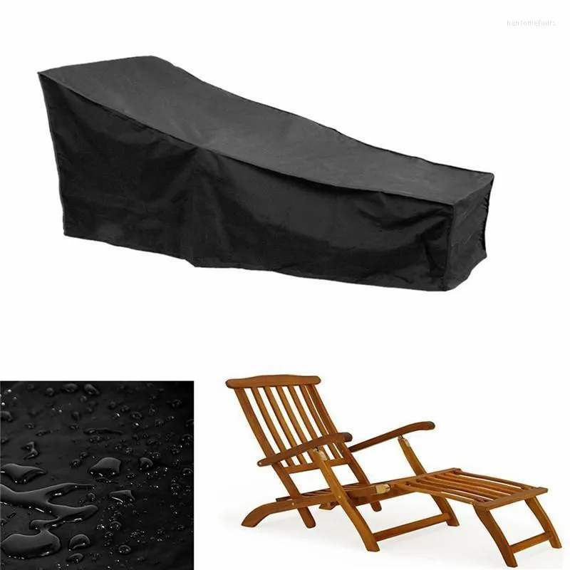 Chair Covers Waterproof Cover Oxford Cloth Dust-proof Furniture Protector With Storage Bag Outdoor Garden Lounge Recliner