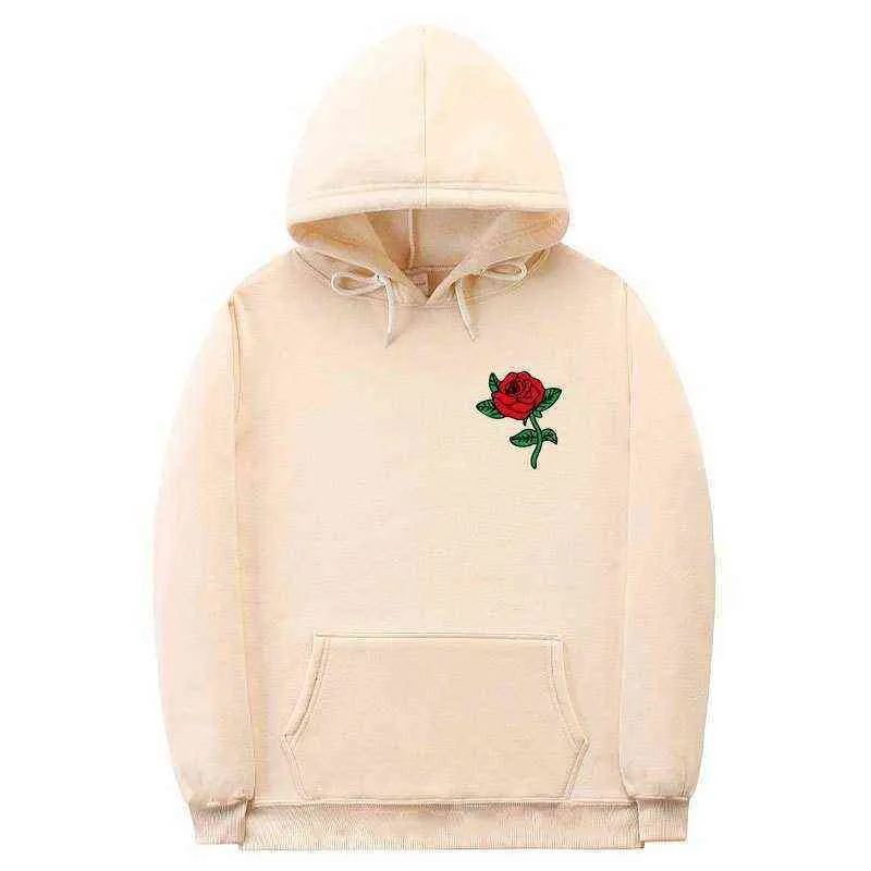 Hip Hop Hoodies Sweatshirt Fashion Rose Flower Print Winter Hoody Streetwear Casual Pullover Male Female Sudaderas Quality Tops (13)