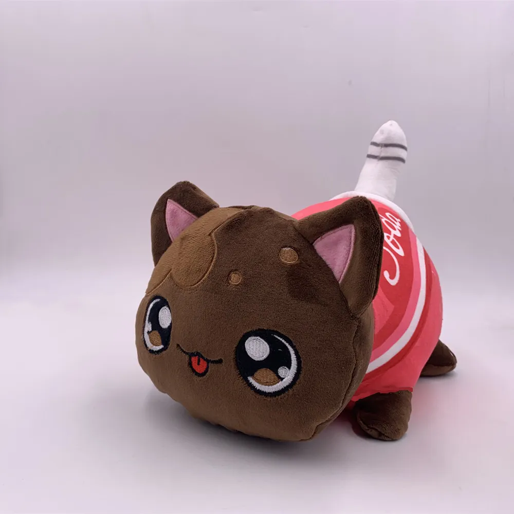 25cm Aphmau Stuffed Cat Toy Soft Cartoon Animal Doll For Kids