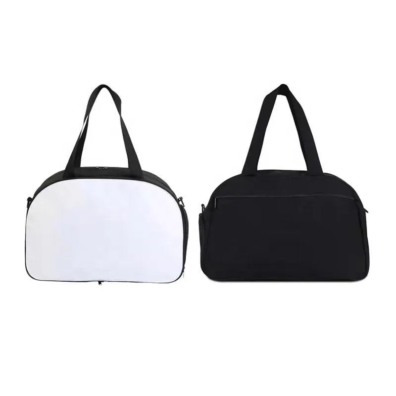 Sublimation Shoulder Bags Blank DIY Blanks Yoga Bag Single Handle Travel Storagebag Huge Storage Duffle Bag