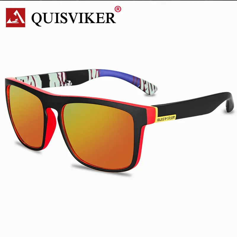 QUISVIKER marque lunettes de pêche polarisées hommes femmes lunettes de soleil lunettes de Sport en plein air lunettes de conduite UV400 soleil 220624