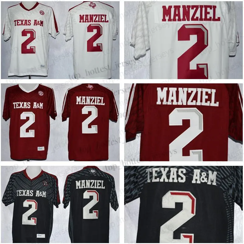 Men's Texas A&M Aggies College Football Jerseys: Johnny Manziel, 40 Von  Miller, University Red Black White, Stitched Uniforms