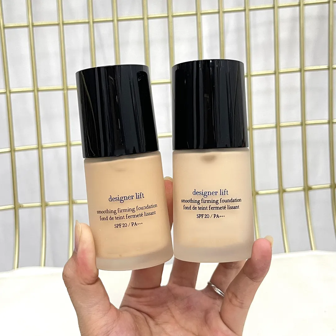 Brand Designer Lift Smoothing Firming Foundation Maquillage Cosmétiques 30ml SPF20 Couverture Complète Visage Léger Impeccable Apprêt de Base Dissimulé