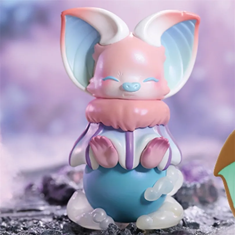 YOKI My Little Planets Series Collectible Cute Action Kawaii figure giocattolo animali 220520