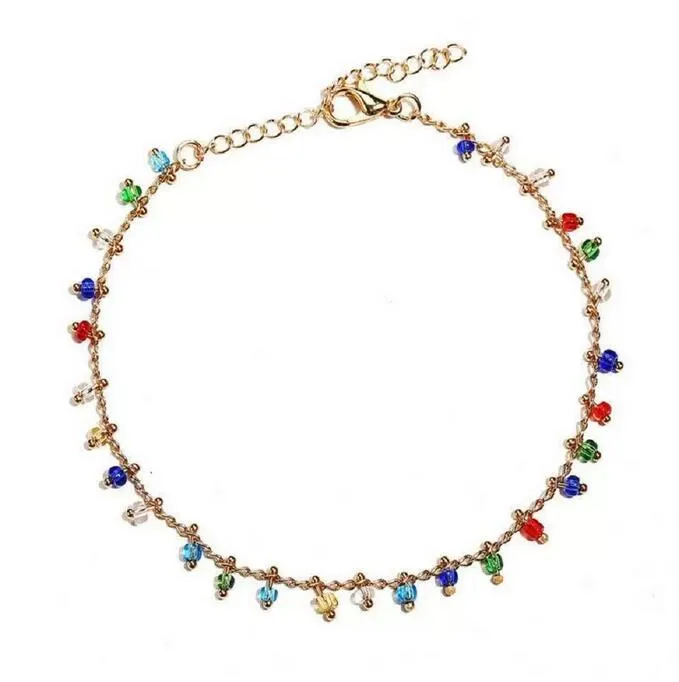 Long Riz Perlé Bracelet Boho Multicouche Coloré Chaîne Bijoux Pour Femmes  Et Filles - Bijoux Et Accessoires - Temu