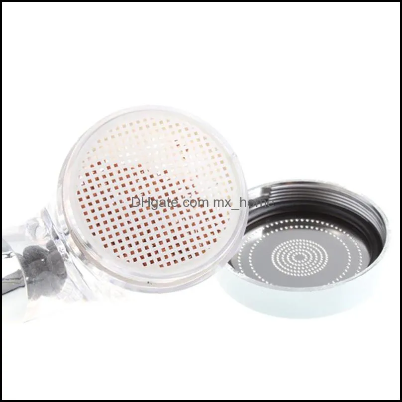 water saving shower head vitamin c eco spa aroma sense mineral negative ion healthy oxygen hair salon Nozzle Sprinkler Sprayer Filter