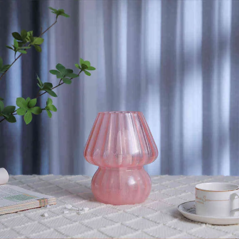 Mushroom lamp pink new arrivals
