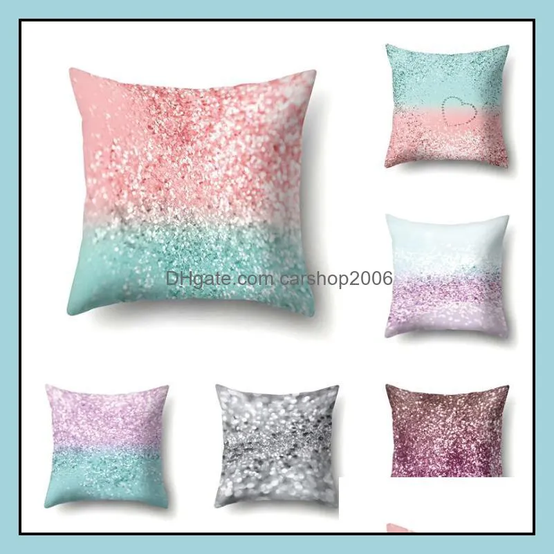 multicolor pillowcase cushion soft printed throw pillow case irregular pattern cushion cover home car sofa decoration cfyz354q