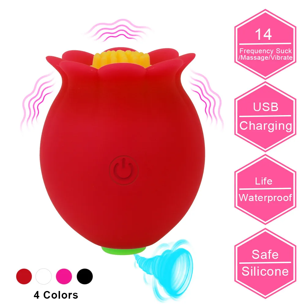 Bloemvorm Tepelzuiger Clitoris Stimulator Producten voor volwassenen Pijpbeurt Vagina Orgasme Zuigen Vibrator sexy speelgoed voor vrouwen