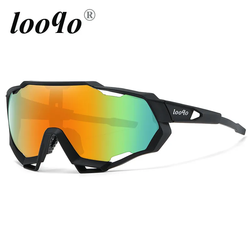 Sport Cykling Solglasögon UV400 Road Bike Mountain Cykelglasögon Utomhus Ridning Goggle Eyewear för Man Kvinnor Cykling Glasögon