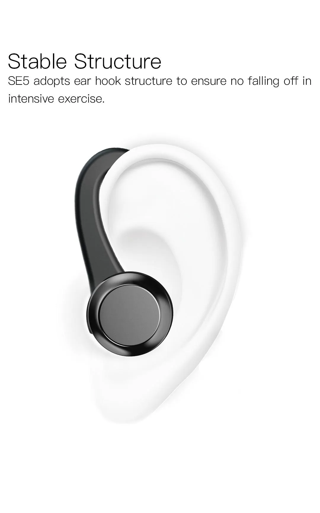 SE5 True Wireless Sport Earbuds Waterproof Mi Bluetooth Earphones